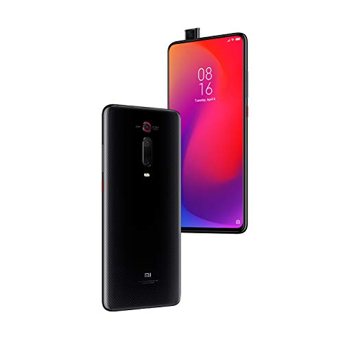 Xiaomi Mi 9T Pro – Smartphone con Pantalla AMOLED Full-Screen de 6,39" (Qualcomm SD 855, Selfie Pop-up, Triple Cámara de 13 + 48 + 8 MP, 4000 mAh, con NFC, 6+64 GB), Negro carbón [Versión española]