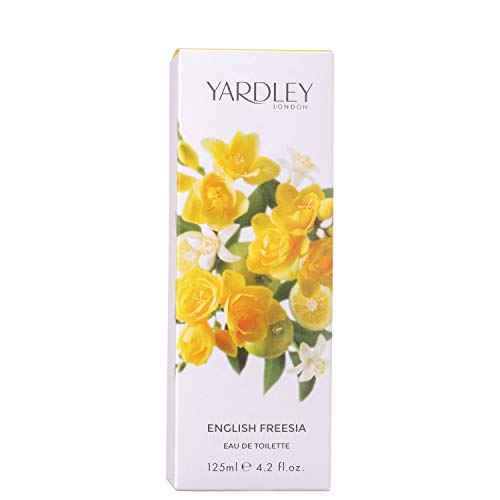 Yardley Londres Inglés Freesia Eau de Toilette con vaporizador, 125 ml