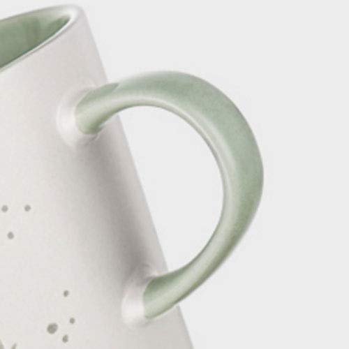 Yifuty Taza de cerámica de Cristal del té de la Leche Elk Ins Creativo Taza de los Hombres y Mujeres de la Personalidad de café de Oficina Desayuno Avena Nordic hogar de la Manera Taza de té Que Bebe