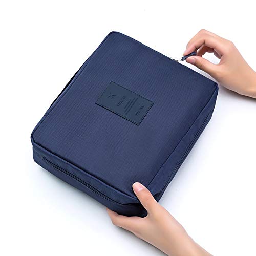 ZHJMGS Bolso del maquillaje multifunción Hombre Mujeres bolso cosmético de nylon Set de maquillaje Make bolsa de kits de bolsas de Higiene Hasta Organizador del almacenaje del recorrido Wash Bolso de