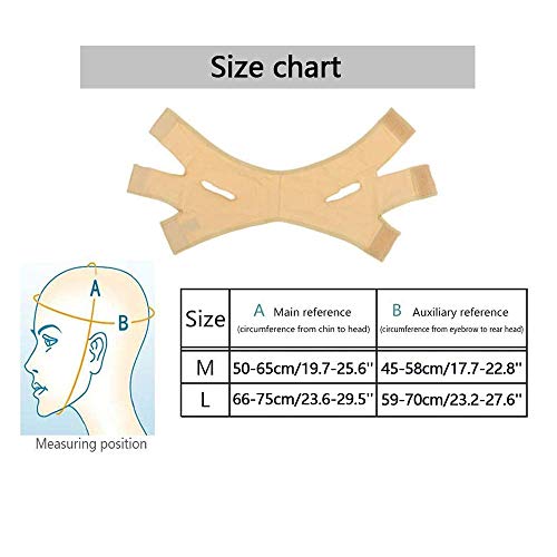 Zueyen Correa adelgazante facial, máscara adelgazante en forma de V, vendaje de estiramiento facial sin dolor para eliminar la flacidez de la piel Lifting Reafirmante antiarrugas