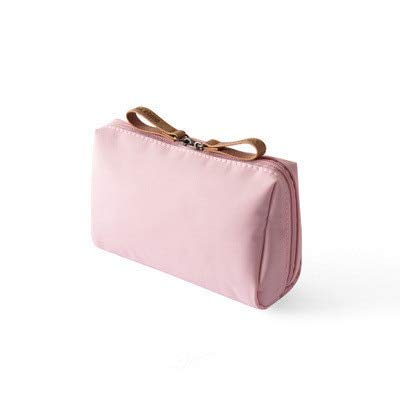 1 Unid Estilo Coreano Bolsa de Cosméticos Sólidos Mujeres Pajarita Maquillaje Bolsa Impermeable Viaje Neceser Bolsa de Lavado Caja Dropshipping S Rosa