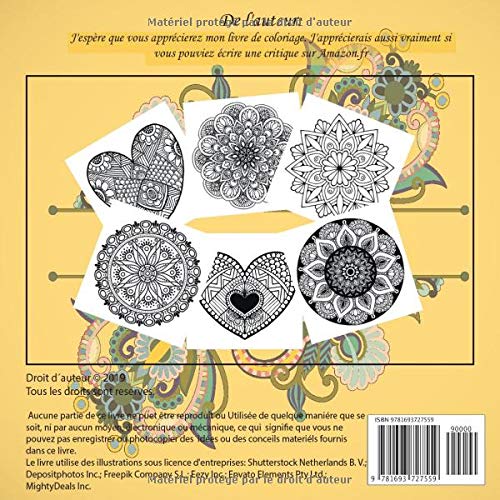 200 Mandalas Super livre de coloriage pour enfants - Couleurs apaisantes - Dessins dessinés à la main - Convient à tous les âges - Pages de coloriage ... de coloriage amusants pour soulager le stress