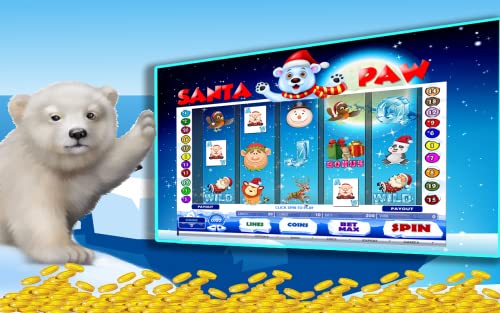 A Santa Paws Video Slots Polar Bear Machines - Vegas furry animals Online Mobile iceberg Bonuses Casino experience