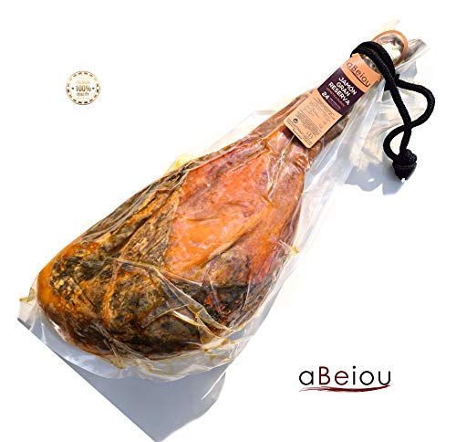 aBeiou. JAMON GRAN RESERVA DUROC PREMIUM. curación superior a 24–25 meses (jamón al vacío) fabricado en Guijuelo (SALAMANCA). Producto de la península Ibérica.