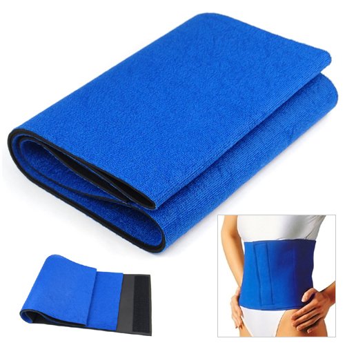 Accessotech con control de grasa anticelulítica protectores contra el calor faja reductora con par de colgadores para ejercicios a la cintura para de neopreno con cierre de resistente al sudor que no puede faltar en cubre solo el cuerpo de diseño con dibu