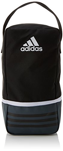 Adidas Tiro , Bolsa para Zapatos, Negro/Gris Oscuro/Blanco, 12 x 18 x 36 cm