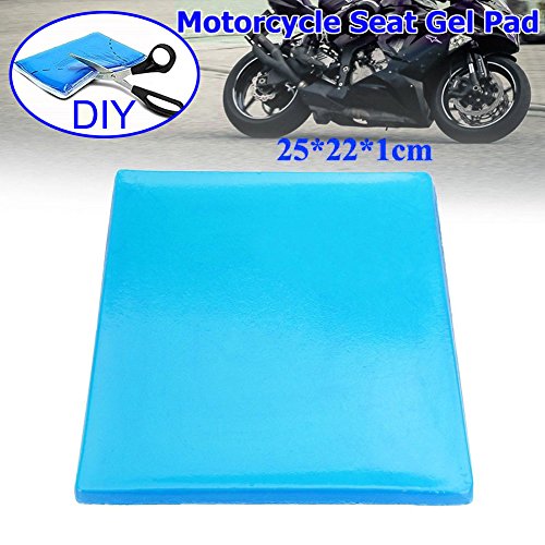 Planchas de gel de silicona para asientos de moto. Planchas de 30x25 cm.