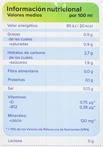 Alpro Central Lechera Asturiana Bebida de Coco con Arroz - Paquete de 6 x 1000 ml - Total: 6000 ml