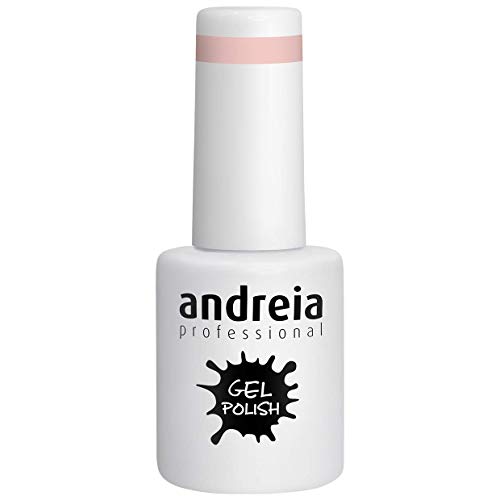 Andreia Esmalte de Uñas de Gel Semipermanente - Color 200 Rosa - Sombras de Desnudo - 10ml