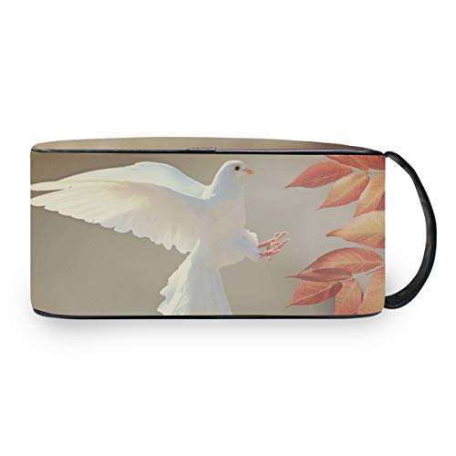 Animal Dove Bigeon - Neceser portátil para Mujer y niña, multifunción, Bolsa de Aseo de Viaje, Bolsa de Lona