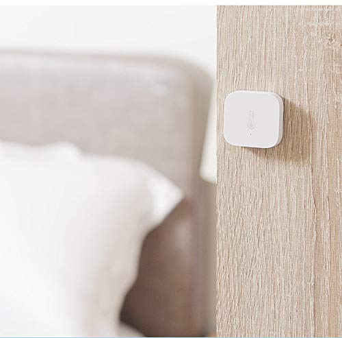 Aqara Smart - Sensor de presión atmosférica, temperatura y humedad, control inteligente a través de la aplicación Mihome Zigbee, conexión inalámbrica WiFi