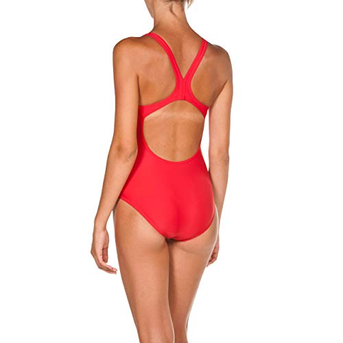 ARENA W One Piece Bañador Deportivo Mujer Dynamo, Red, 44