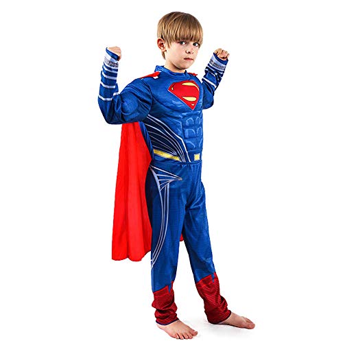 Avsvcb Cosplay Disfraz de Navidad para niños Disfraz de Anime Halloween Novedad Regalo Ropa de héroe Disfraz de héroe Muscular