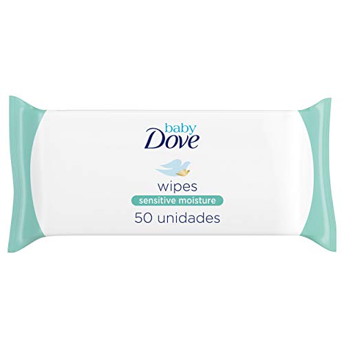 Baby Dove Toallitas húmedas sensitive moisture - Pack de 12 x 50 (Total: 600 toallitas)