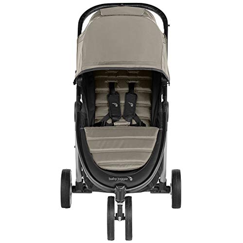 Baby Jogger City Mini 2 de 3 Ruedas Sepia. Silla de paseo desde nacimiento hasta 22kg. Color beige