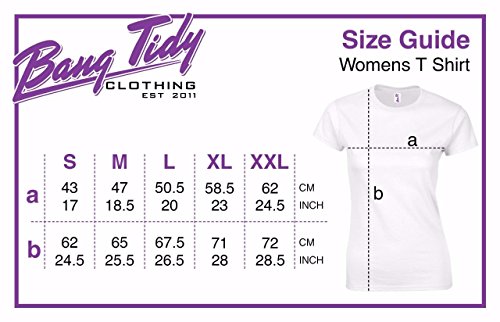 Bang Tidy Clothing Camiseta de Mujer para Regalo de 50 cumpleaños Manufactured 1970 en Negro Talla XXL