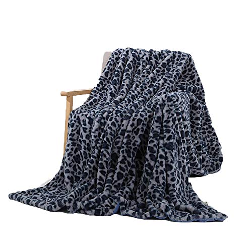 BHAHFL Manta De Doble Capa con Forro Polar, Franela Suave, Cama Doble, Mantas Grandes, Manta De Microfibra para Sofá para Sillas/Cama/Oficina, Ropa De Cama Exquisita, Cálida,B,160 * 200CM