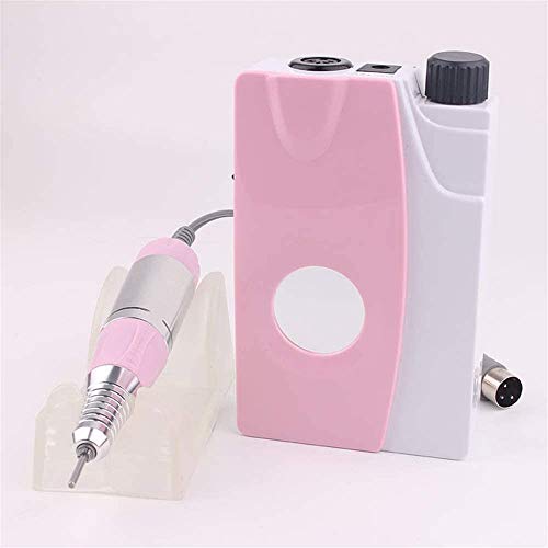 Big Shark Máquina eléctrica portable del taladro del clavo - 25000RPM profesional recargable E lima de uñas Taladro Kit for uñas de acrílico del gel manicura pedicura pulido molino Extracción en Salon