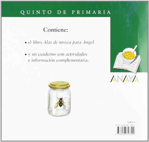 Blíster  " Alas de mosca para Ángel "  5º de Primaria (Literatura Infantil (6-11 Años) - Plan Lector Tres Sopas (Castellano)) - 9788466747899