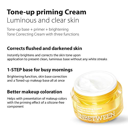 Blithe Inbetween Tone Correcting Crema Facial Primer - 30 ml.