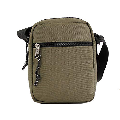 Bolso Bandolera Coronel Tapiocca Urban Hombre 22 cm Caqui