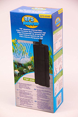 BPS (R) Filtro Profesional Acuario,Filtro Interno para Pecera，Ahorro de Energía.（4.8W ,240L/H）BPS-6046