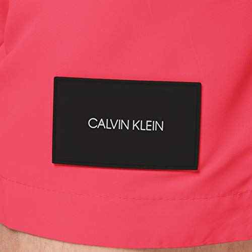 Calvin Klein Medium Drawstring Bañador, Rosa (Jewel Pink T1I), Hombre