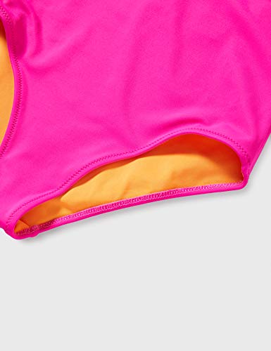 Calvin Klein Swimsuit bañadores, Rosa (Pink GLO 17/2435 Tz7), Talla Única (Talla del Fabricante: 10-12) para Niñas