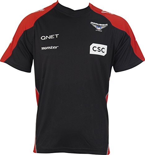 Camiseta del equipo Marussia 2012, negro, XS