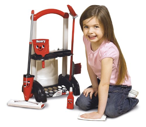 Casdon 630 Little Helper - Carrito de la Limpieza de Juguete con Accesorios