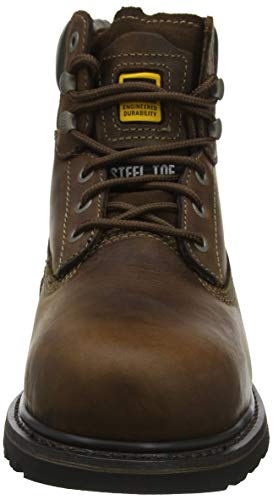 Cat Footwear Holton, Botas de Trabajo para Hombre, Marrón (Brown 003), 43 EU