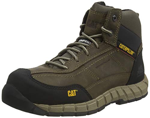 Cat Footwear Streamline, Botas de construcción para Hombre, Gris Oscuro, 45 EU