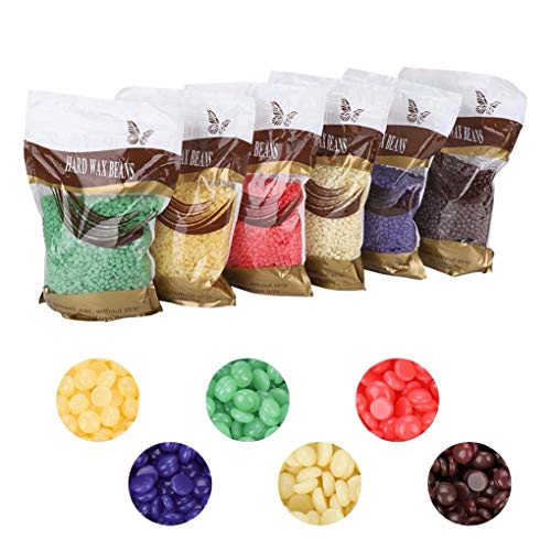 Censhaorme 100g / Bag Frijoles depilatorio de Cera Dura Granos de eliminación de Pelo de pellets de Cera para el Cabello Frijoles de eliminación Bikini depilación Pierna Brazo Pelo de axila