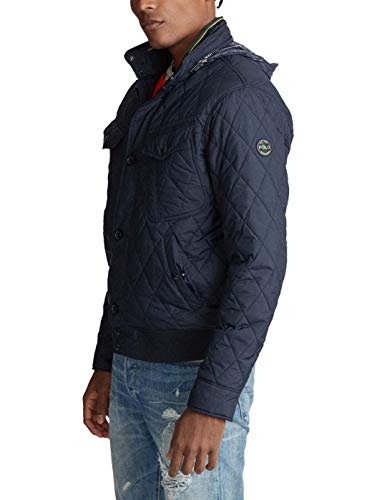 Chaqueta Ralph Lauren Commuter Bomber Marino Hombre Medium Azul