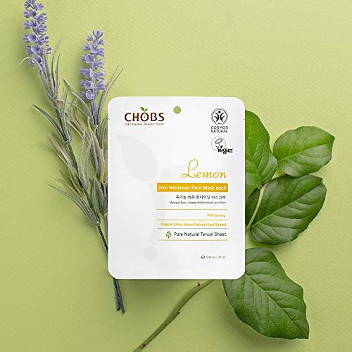 CHOBS - Mascarilla facial blanqueante de limón