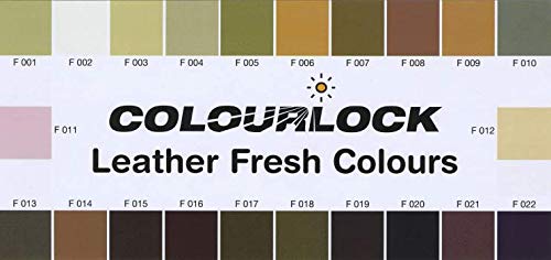 COLOURLOCK Tinte reparador Cuero/Piel F034 (Negro), 150 ml restaura el Color del Cuero en Coches, sofás, Ropa, Bolsos