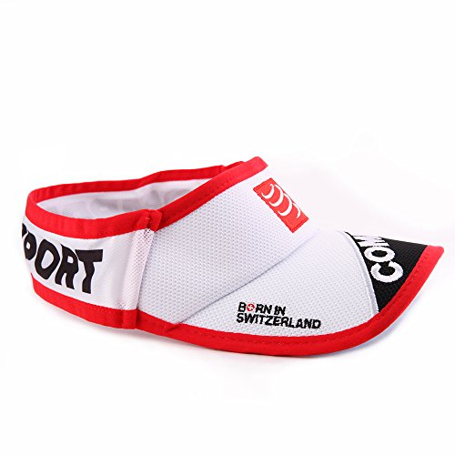 COMPRESSPORT Ultralight Visera, Unisex, Blanco, Talla Única