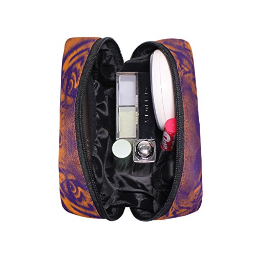 COOSUN Trippy Tiger bolsa de maquillaje bolsa de viaje organizador de viaje bolsa de aseo para mujeres