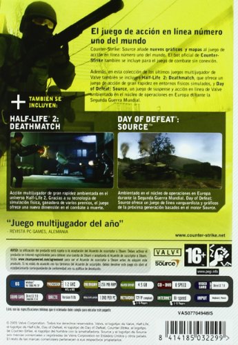 Counter Strike: Source Pc Dvd España