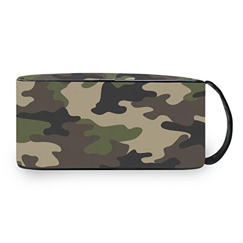 CPYang - Neceser de viaje, diseño de camuflaje militar, portátil, para maquillaje, para hombres y mujeres