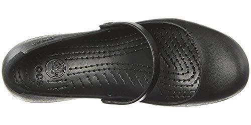 Crocs Alice Work, Mujer Zapato plano, Negro (Black), 42-43 EU