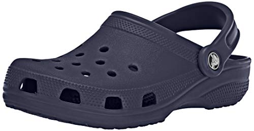 Crocs Classic Zuecos con correa Unisex, Azul Marine 410, 45-46 EU