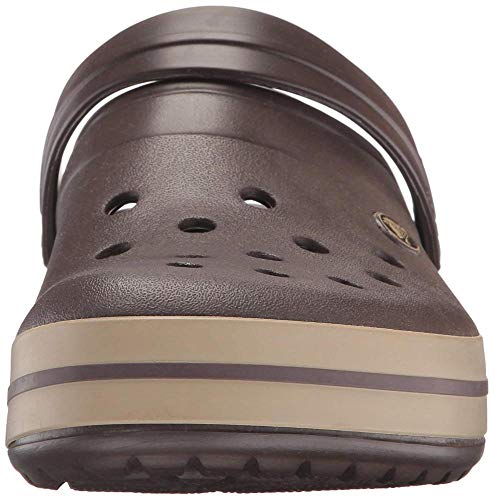 Crocs Crocband U, Zuecos Unisex Adulto, Marrón (Espresso-Khaki), 37-38 EU