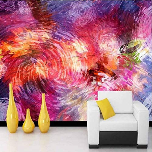 Custom 3D Wall Murals Wallpaper Swirl Star Sky pintura al óleo arte abstracto moderno salón TV fondo decorativo Wallpaper