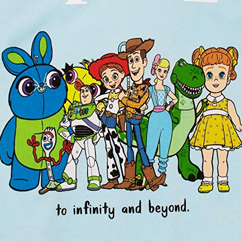 Disney Camiseta de Manga Larga para niñas Toy Story Azul 3-4 Años