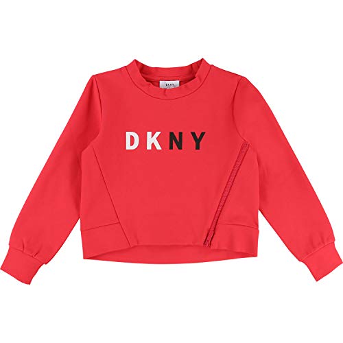 DKNY - Sudadera - para niña Rosa 134 cm-140 cm