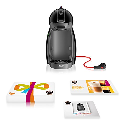 Dolce Gusto EDG200.B Cafetera Monodosis, 1500 W, 0.6 litros, plástico, Negro