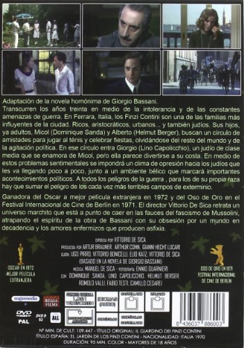 El jardín de los Finzi Contini 1971 DVD Il giardino dei Finzi-Contini