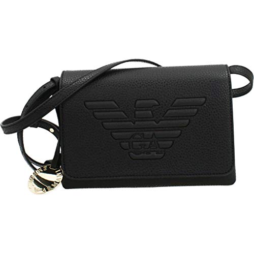 Emporio Armani Bolso de Hombro Negro